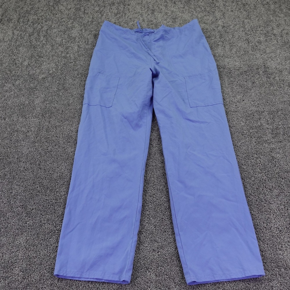 Scrubstar Scrub Pants Womens Large  Blue Premium Scrubwea L